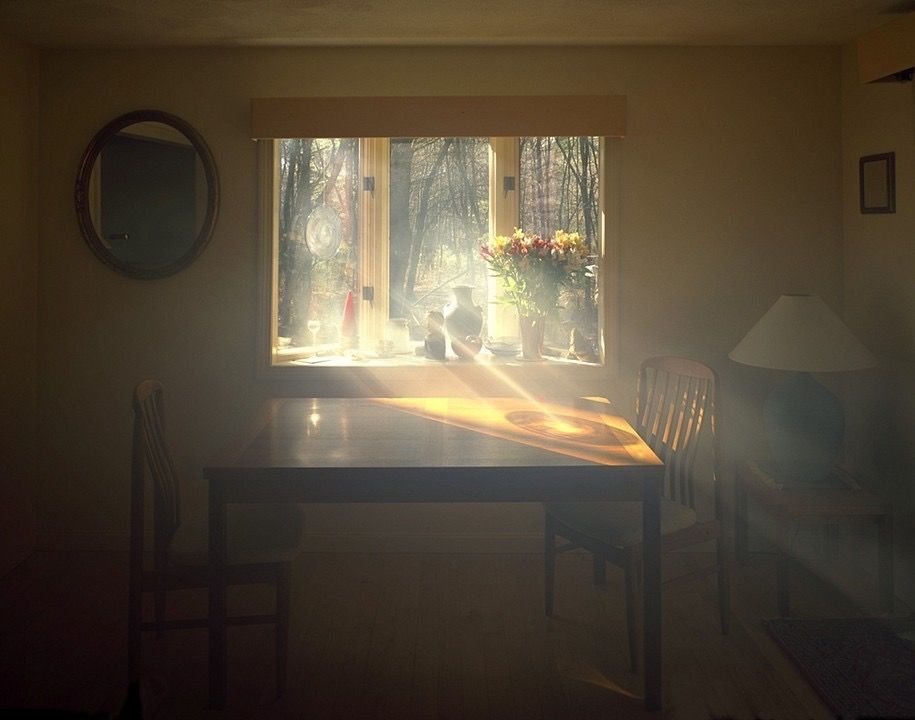 Quiet indoor morning scene with soft light as a neutral illustration of rest routines in Australia